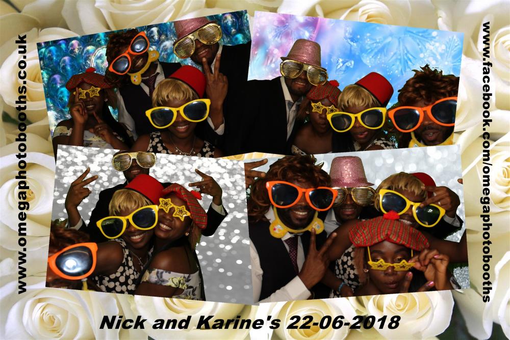Nick & Karine's Wedding | View more photos from the event at gallery.omegaphotobooths.co.uk/u/Omega-Photobooths/Nick-Karines-Wedding
